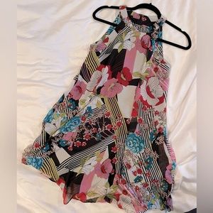 Betsey Johnson Floral Graduation Dress Sz 2